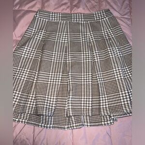 **NEW** plaid mini skirt